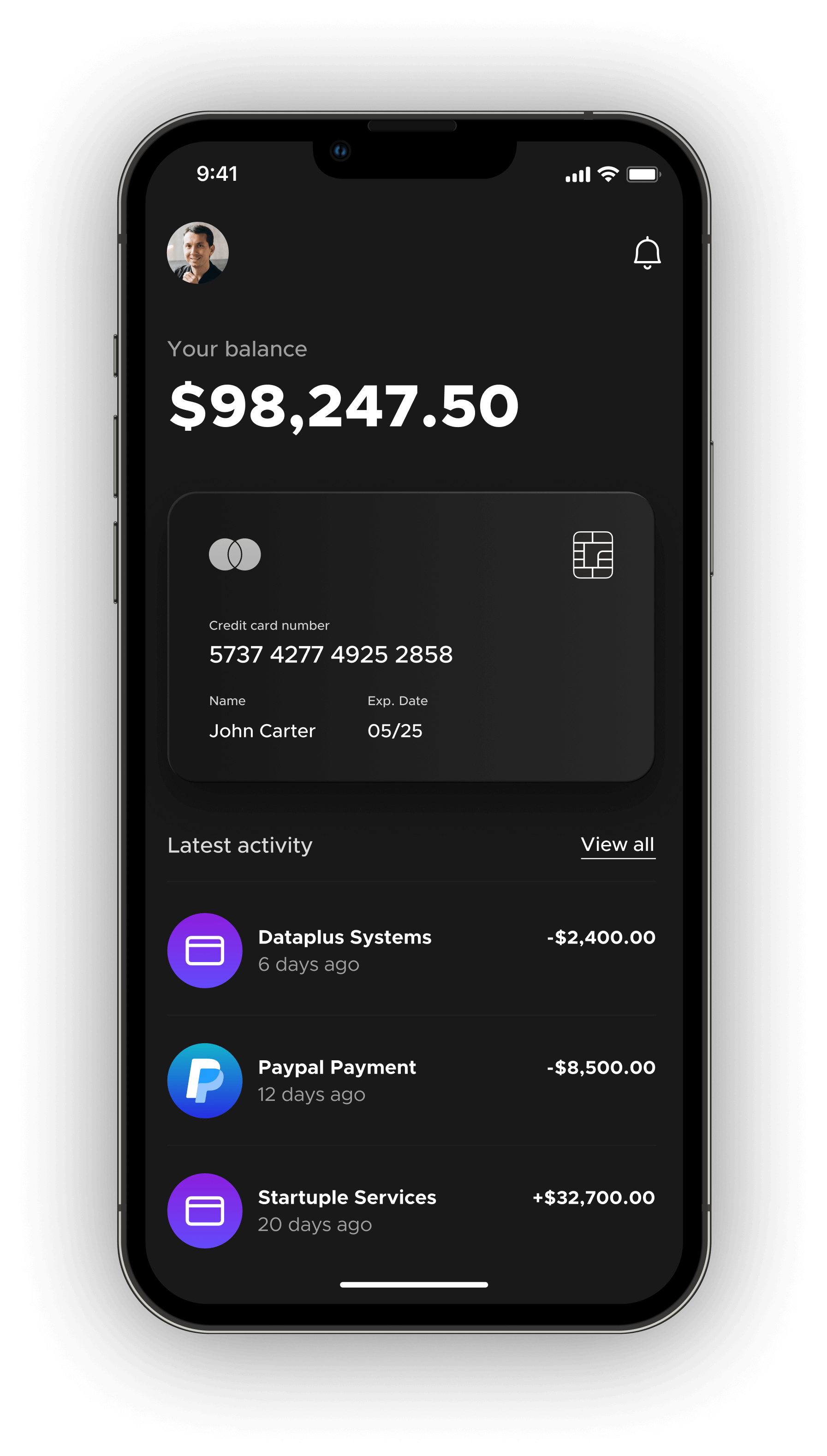 Take Control Of Your Personal Finances Today - Aptonic X Webflow Template