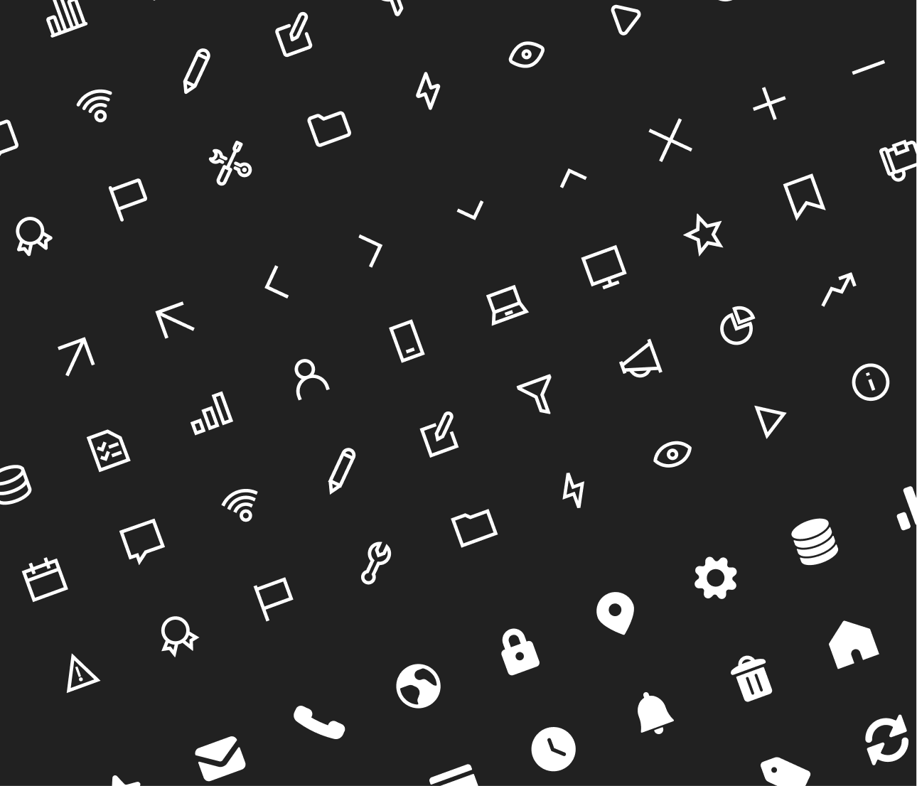 Custom Icon Set - Aptonic X Webflow Template